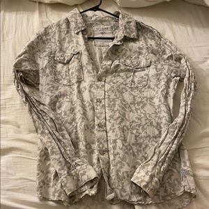 Guess long Sleeve button up shirt